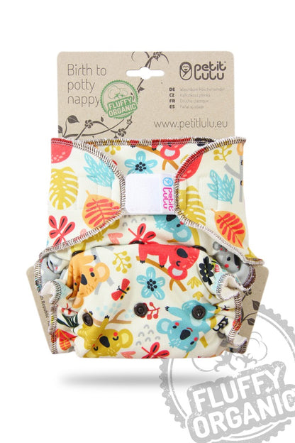 Petit Lulu - Fluffy Organic formsyet ble velcro