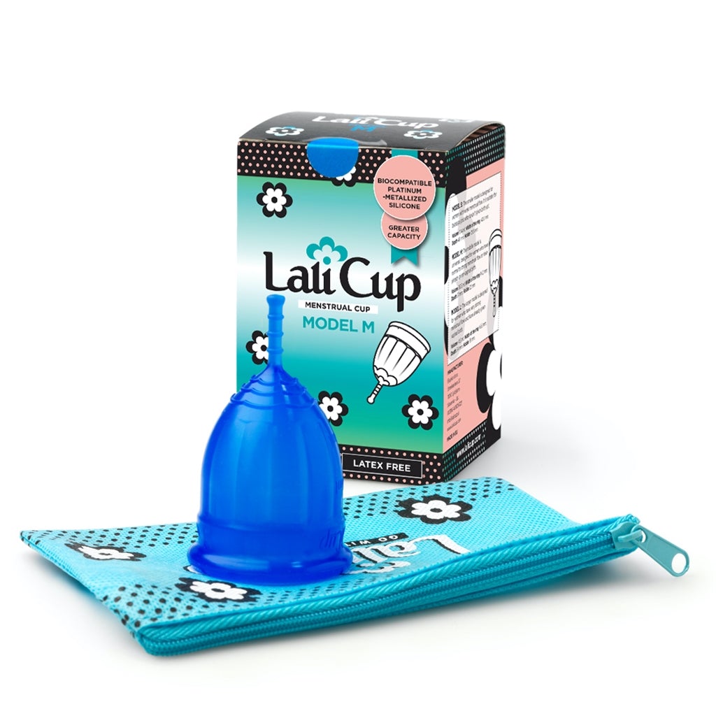 LaliCup - Menstruationskop - Blå